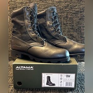 Altama Men’s Leather Steel Toe Boots. Brand New! Worn less than 5 times.